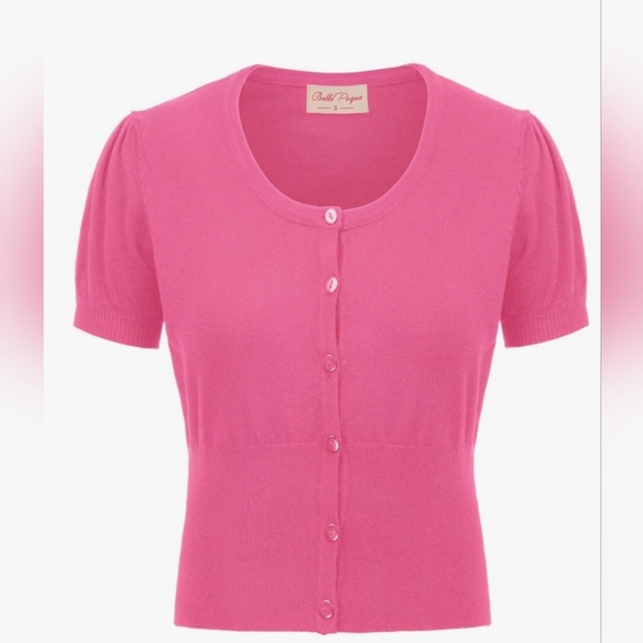 belle poque Sweaters - 🌺 Belle Poque Chic Pink Women's Cardigan NWT